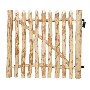 Poort Schapenhek Hazelaarhout 100 x 100 cm - Latafstand 3 -, Verzenden, Nieuw, Hout