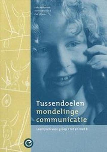 Tussendoelen Mondelinge Communicatie - L. Verhoeven, Verzenden, Zo goed als nieuw, L. Verhoeven