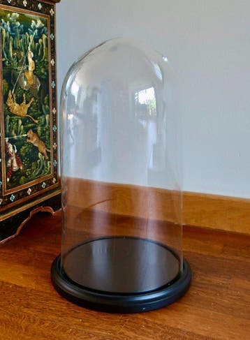 Stolp - Glas - 2000-2010 - Extra grote glazen stolp - 48 cm