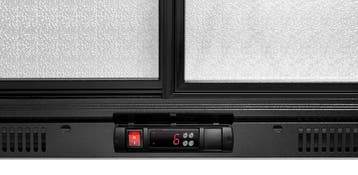 Bartscher Barkoelkast | 176L | Zwart | 2 schuifdeuren | LED-, Ophalen of Verzenden, Nieuw