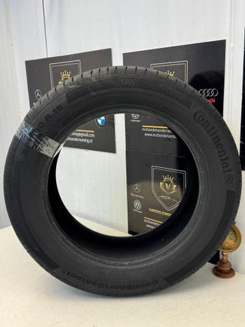 1 stuk 225/60R18 Continental Contisport 5 zomerband, 18 inch, Gebruikt, Band(en), Personenwagen