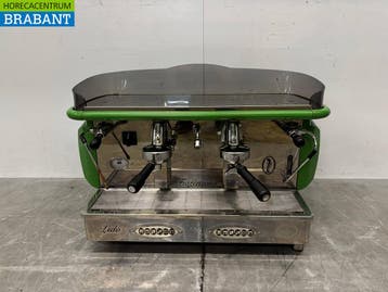 Fiorenzato Lido 2 Groeps Espresso Machine 400V Horeca, Ophalen of Verzenden, Gebruikt