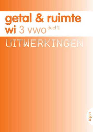 Getal en Ruimte Uitwerkingen 3 Vwo deel 2 - L.A. Reichard, Boeken, Verzenden, Gelezen, L.A. Reichard