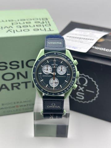 Omega x Swatch - MoonSwatch - Mission on Earth - Zonder, Nieuw