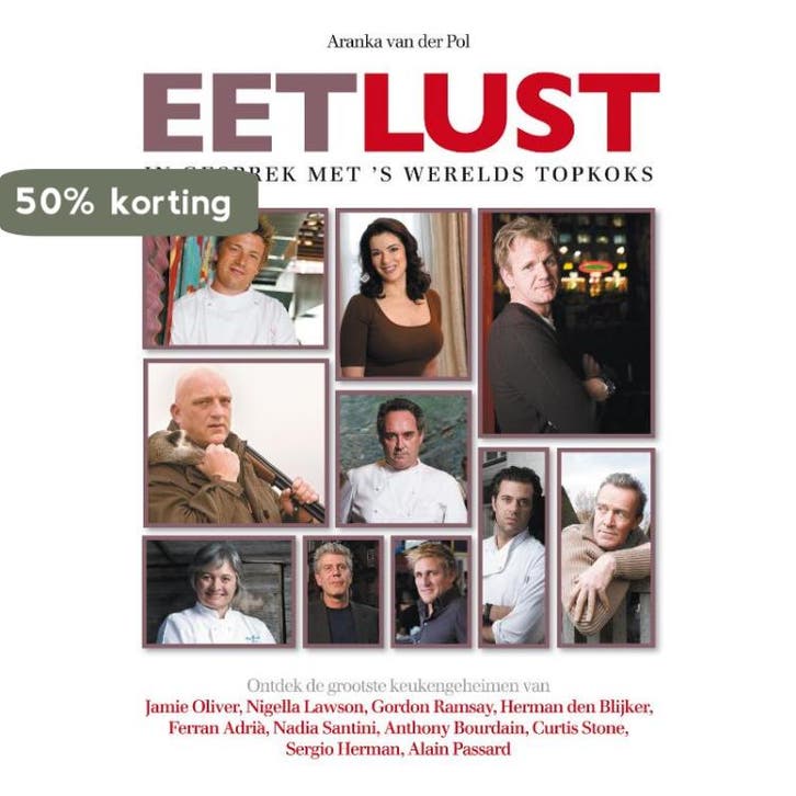 Eetlust 9789085104827 A. van der Pol, Boeken, Kookboeken, Zo goed als nieuw, Verzenden