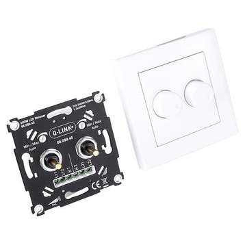 Halogeen duo dimmer | Q-link, Verzenden, Nieuw