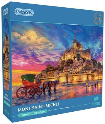 Mont Saint-Michel Puzzel (1000 stukjes) | Gibsons - Puzzels, Verzenden, Nieuw