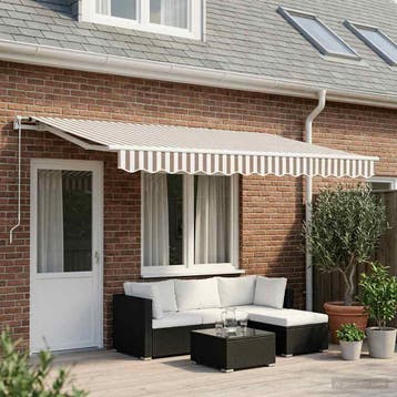 vidaXL Vervangend zonneschermdoek voor 4x3,5 m, Tuin en Terras, Verzenden, Nieuw