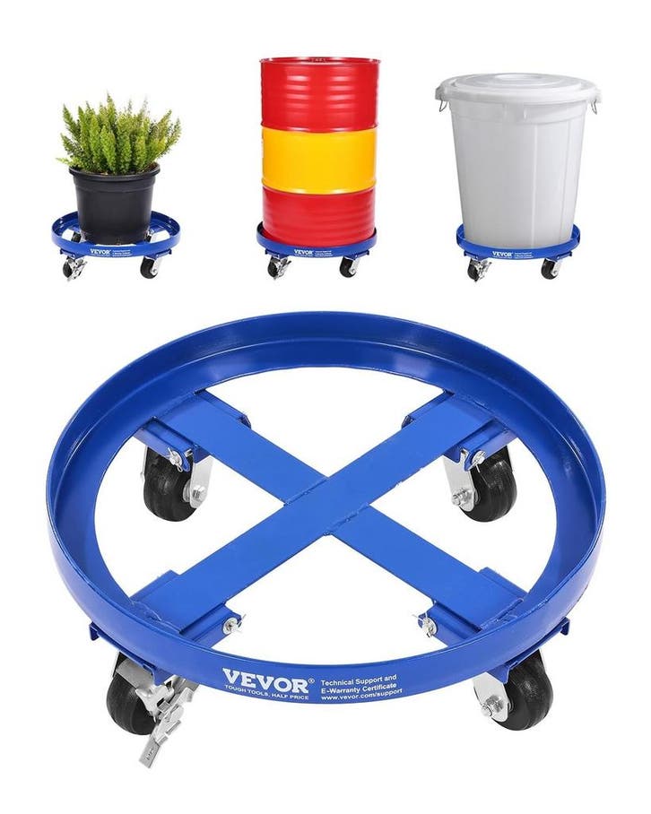 Steekwagen 250L Blauw | 41% Korting, Doe-het-zelf en Verbouw, Transportwagens, 100 liter of meer, Nieuw, Steekwagen, Ophalen of Verzenden