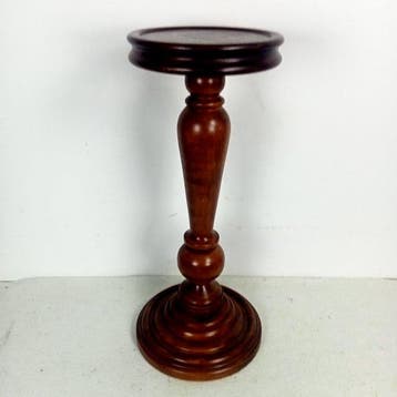 Plantentafel - Klassiek - Eik - Piëdestal / Pedestal, Antiek en Kunst, Curiosa en Brocante