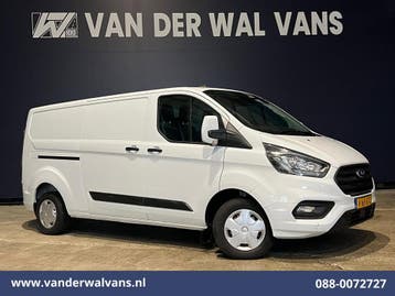 Ford Transit Custom | 2.0 TDCI L2H1 Euro6 Airco | Camera |, Gebruikt, Euro 6, Wit, Dealer onderhouden