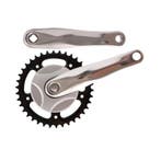 Crank set aluminium breed 38t, Verzenden, Nieuw, Budgetfietsonderdelen.nl