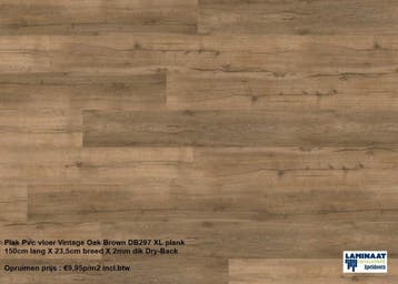 Goedkoop Pvc Plak 10 X Kleur v.a. €9,95p/m2 Dry-Back, Ophalen, 75 m² of meer, Nieuw, Blauw