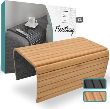 Bamboo armleuningtafel sofa butler D&amp;D, Ophalen of Verzenden, Nieuw
