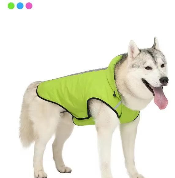 Waterdichte Reflecterende Hondenjas met Hoodie, Dieren en Toebehoren, Hondenkleding, Nieuw, Verzenden