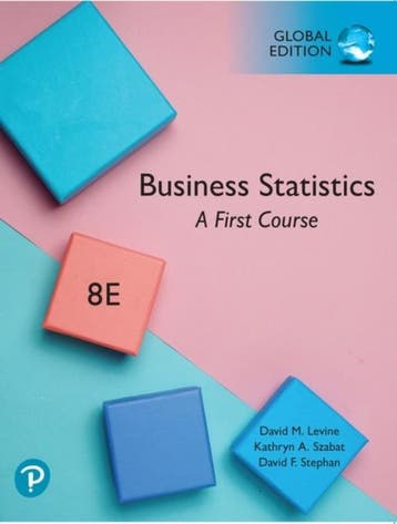 Business Statistics A First Course Global Edit 9781292320366, Verzenden, Zo goed als nieuw