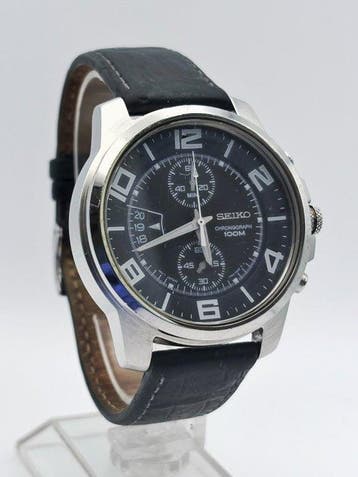 Seiko - Chronograph 100M 7T94 - Zonder minimumprijs -