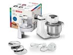 Bosch MUMS2EW01 - Keukenmachine - 700W 3,8L RVS mengkom -, Verzenden, Zo goed als nieuw