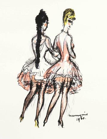 Kees Van Dongen (1877-1968) - Les mannequins