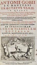 Antonio Gobbi - Antonii Gobii Tractatus varii - 1673
