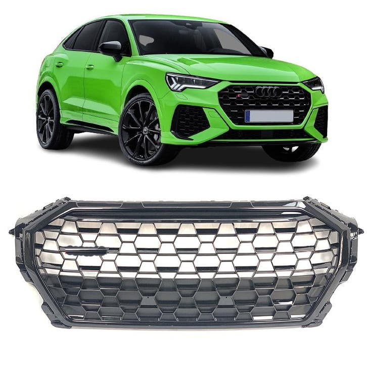 Grill | Audi | Q3 18- 5d suv | type F3 | ook SQ3 / RSQ3 | RS, Auto-onderdelen, Carrosserie en Plaatwerk, Nieuw, Audi, Verzenden