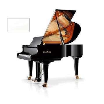 Schimmel Konzert K175 T WP messing vleugel, Muziek en Instrumenten, Piano's, Nieuw, Wit, Vleugel