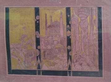 Alfredo Galli (1892-1961) - Scenografia Orientale (1930)