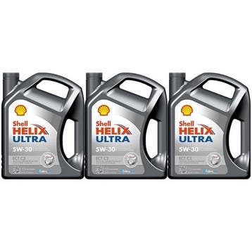 Shell Aanbieding: 3 X Helix Ultra Ect C3 5W30 5L, Verzenden