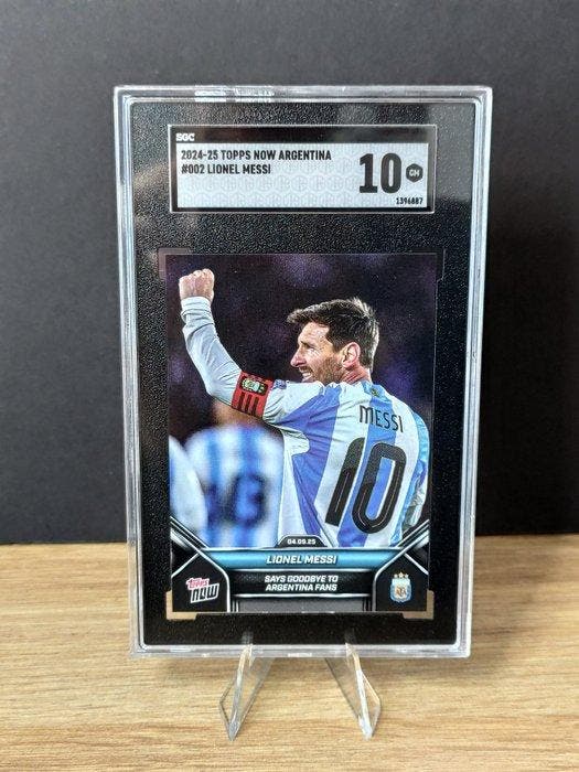 Topps Now Argentina - Lionel Messi 10 - Bye Argentina - SGC, Verzamelen, Stickers
