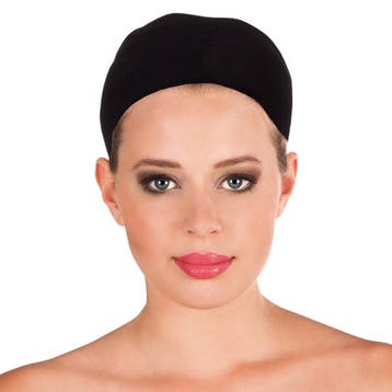 Haarnetje (zwart) voor latex masker, Verzenden, Nieuw