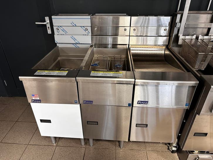 Pitco SG14 Aardgas Propaan Gasfriteuse, Zakelijke goederen, Horeca | Keukenapparatuur, Nieuw zonder verpakking, Fornuis, Frituur en Grillen