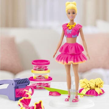 Hasbro Play-Doh Barbie poppen speelset - creatief speelgoed., Ophalen of Verzenden, Nieuw