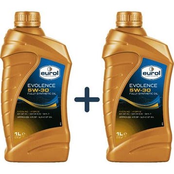 Eurol Aanbeiding: 2 X Evolence 5W30 1L, Verzenden, Nieuw