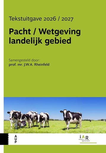 9789048575442 Pacht / Wetgeving landelijk gebied, Verzenden, Nieuw, Jeroen Rheinfeld