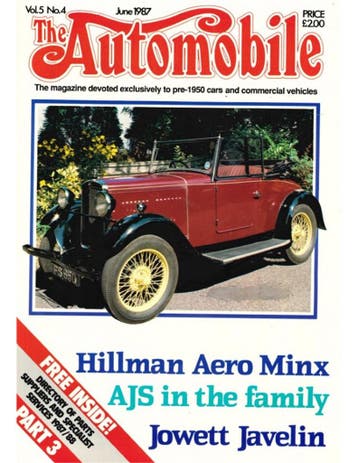1987 THE AUTOMOBILE MAGAZINE 04, Nieuw, Author
