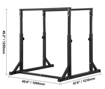 Verstelbaar Dip Station – Heavy Duty Dip Bar voor Thuisgym, Verzenden, Nieuw