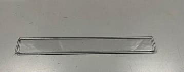Tego schapverdeler plexiglas, separatieshot, transparant,