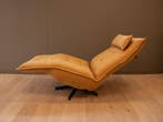 Chill Line relaxstoel Luc, Cognac showroommodel 25% KORTING!, Huis en Inrichting, Fauteuils, Minder dan 75 cm, Chill Line relaxstoel Luc