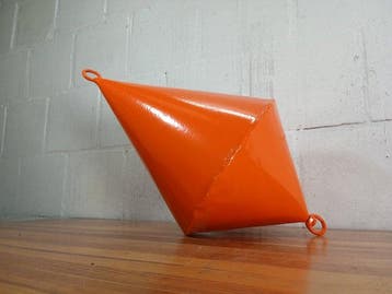 Maritieme objecten - Staal- Vintage Navigatieboei, Antiek en Kunst
