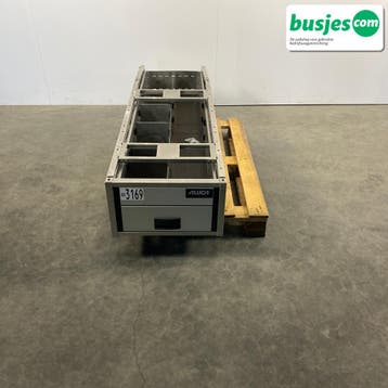 Aluca bedrijfswageninrichting 520x300x1640mm (3169), Ophalen of Verzenden