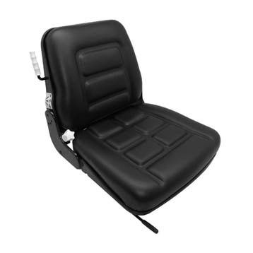Heftruckstoel PVC met Glijrails 485x490x510 mm, Verzenden