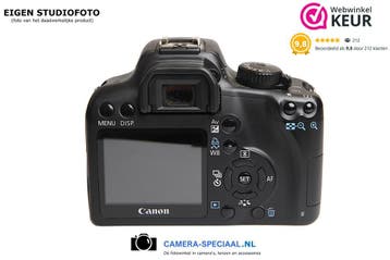 Canon EOS 1000D digitale camera (4.108 clicks) met garantie, Ingebouwde flitser, Spiegelreflex, Canon, Oplader
