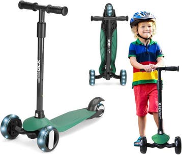 Kinderstep XJD 3-wiel LED - Retourdeal 45% Korting, Ophalen of Verzenden, Zo goed als nieuw, Overige typen