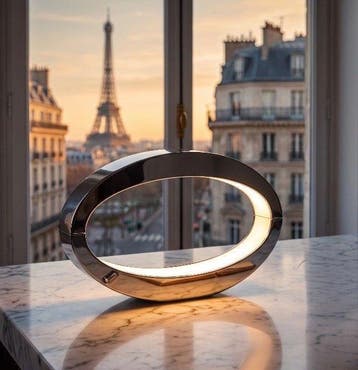 Philips - Lamp - PHILIPS Berio - Ellips-lamp - Space Age-