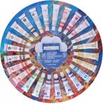 2dekans | Artist & Co Acrylverf Schilderspaletb - 25 Kleuren, Ophalen of Verzenden, Zo goed als nieuw