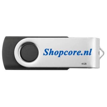 4 GB USB-stick met Shopcore.nl logo, Computers en Software, USB Sticks, Verzenden, Nieuw, Shopcore.nl