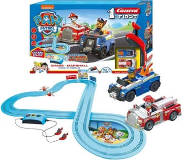 Paw Patrol Racebaan 3.5m | Tweedekansje | OP=OP, Racebaan, Carrera, Ophalen of Verzenden, Zo goed als nieuw