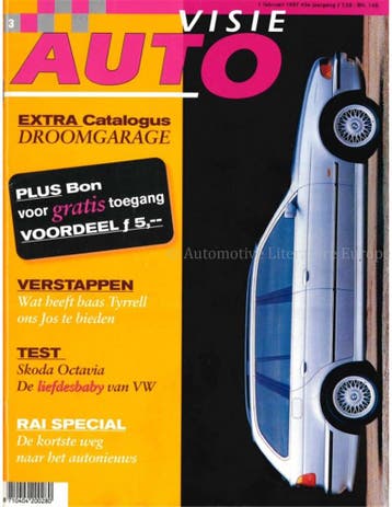 1997 AUTOVISIE MAGAZINE 03 NEDERLANDS, Nieuw, Author