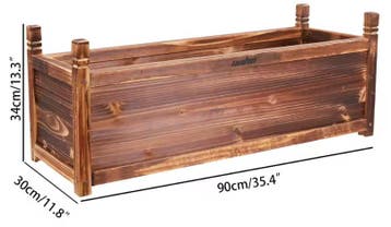 Houten Raam Plantenbak - Mini Tuinbed Bloemen/Groenten, Verzenden, Nieuw