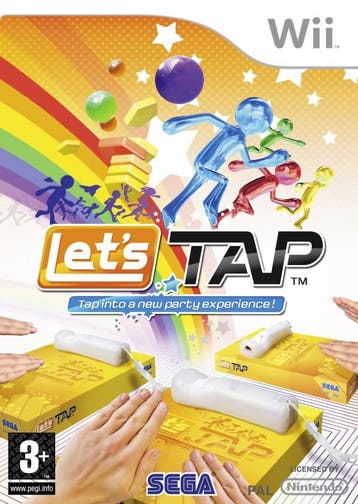 Lets Tap (game only) (Nintendo Wii), Verzenden, Gebruikt